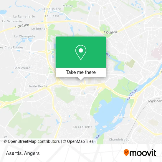 Asartis map