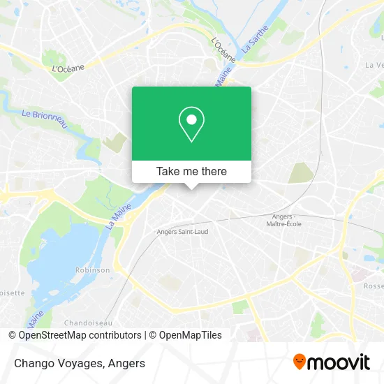 Chango Voyages map