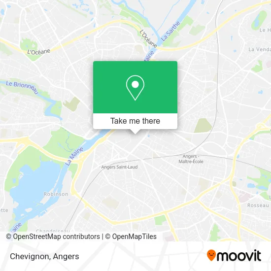Chevignon map