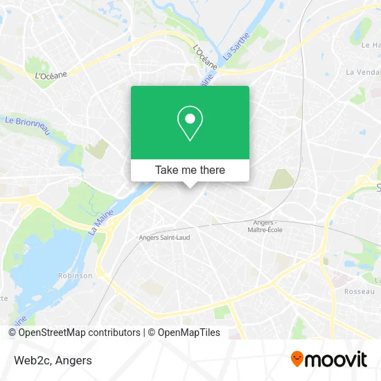 Web2c map