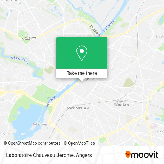 Laboratoire Chauveau Jérome map