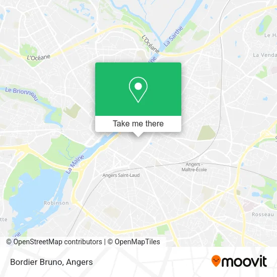 Bordier Bruno map