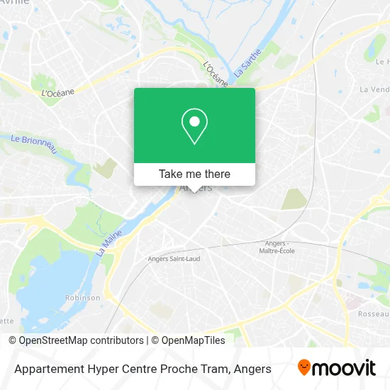 Appartement Hyper Centre Proche Tram map