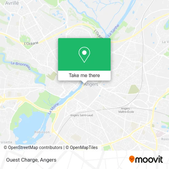 Ouest Charge map