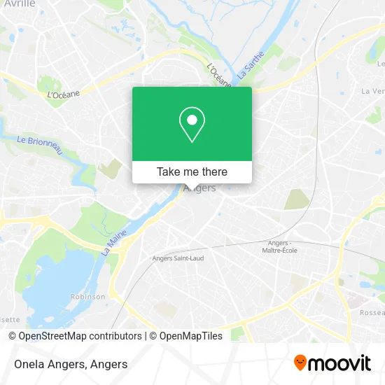 Onela Angers map