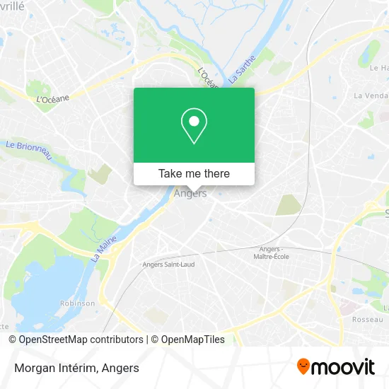 Morgan Intérim map