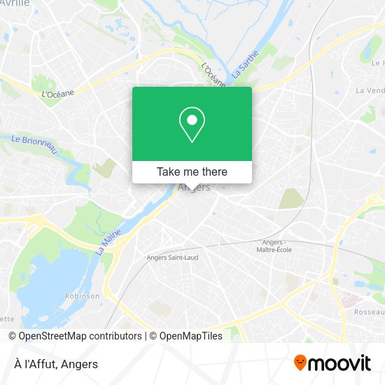 À l'Affut map
