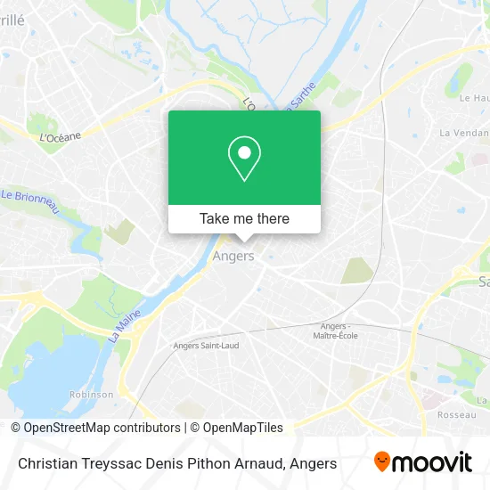 Christian Treyssac Denis Pithon Arnaud map