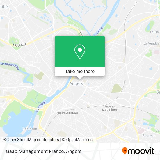 Gaap Management France map