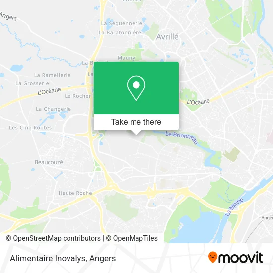 Alimentaire Inovalys map