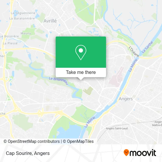 Cap Sourire map