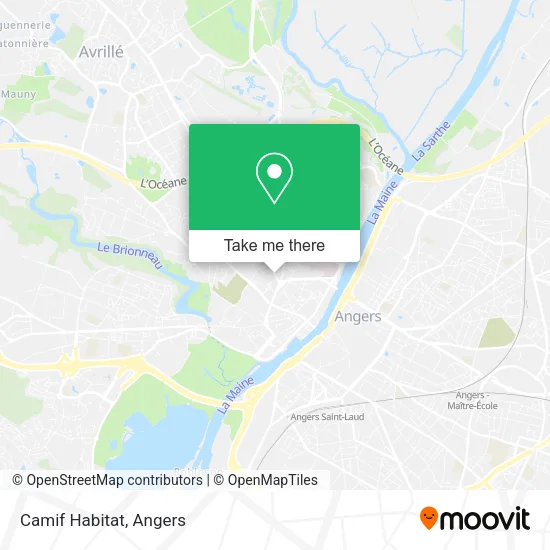 Camif Habitat map