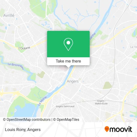 Louis Rony map