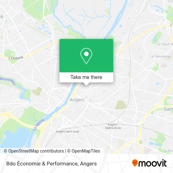Bdo Économie & Performance map