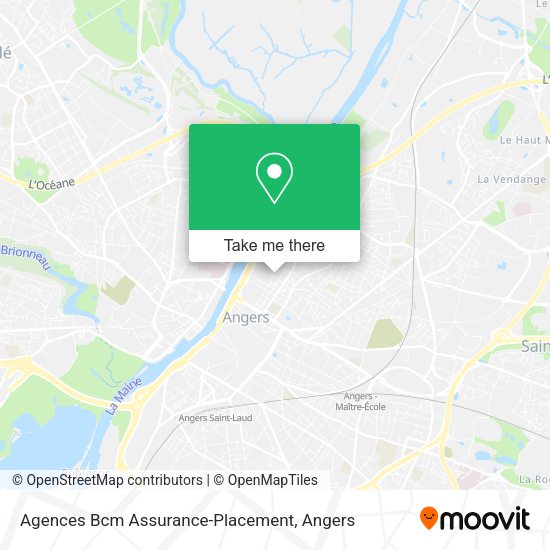 Agences Bcm Assurance-Placement map