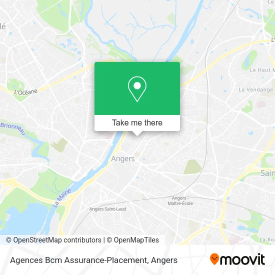 Agences Bcm Assurance-Placement map