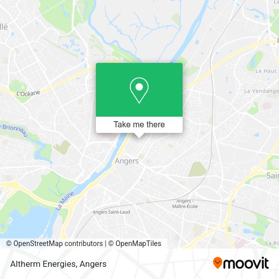 Altherm Energies map