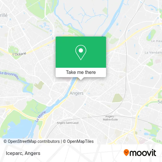 Iceparc map