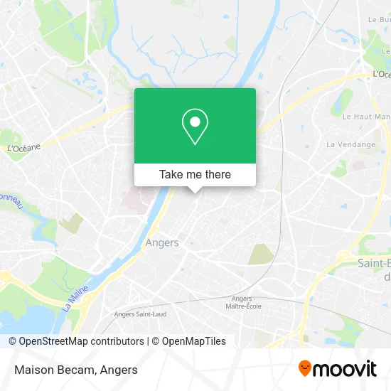 Maison Becam map