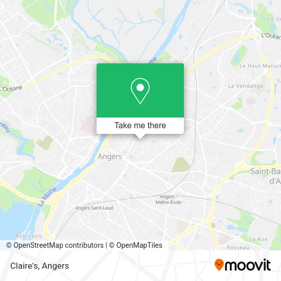 Claire's map