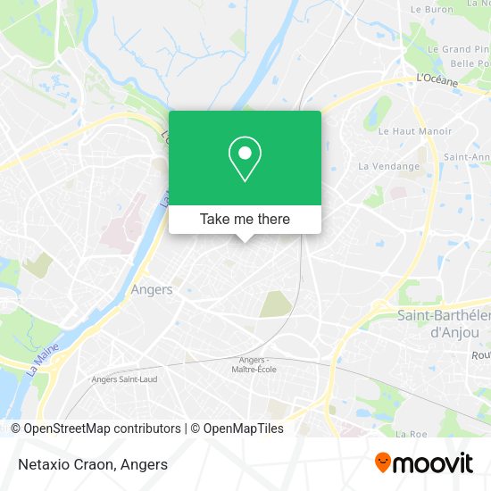 Netaxio Craon map