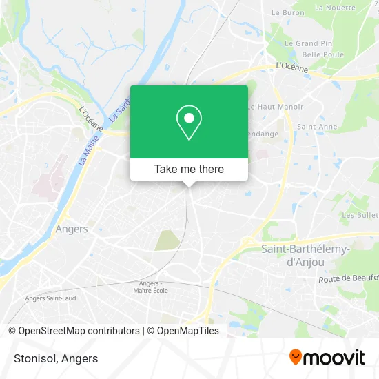 Stonisol map