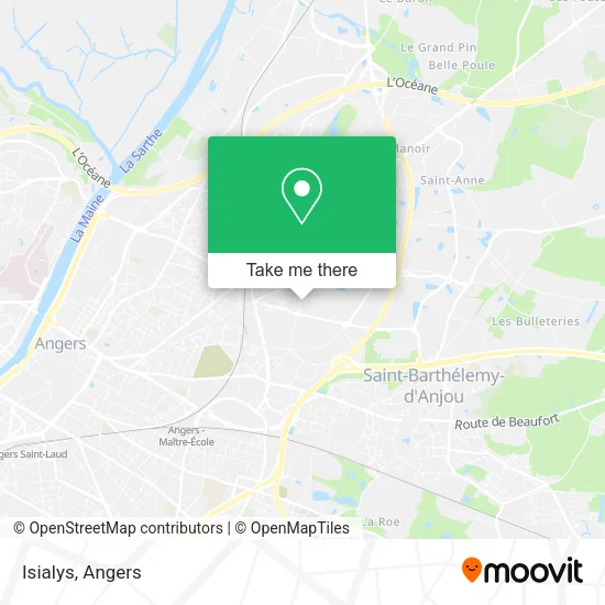 Isialys map