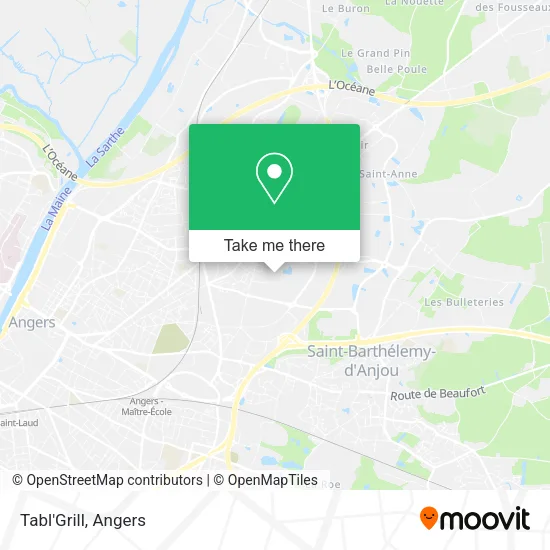 Tabl'Grill map