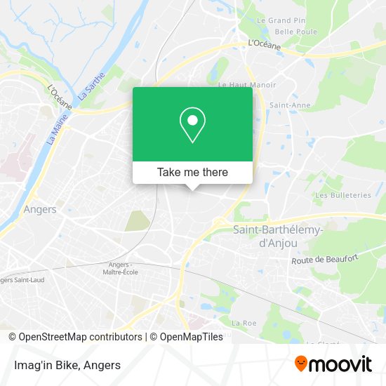 Imag'in Bike map