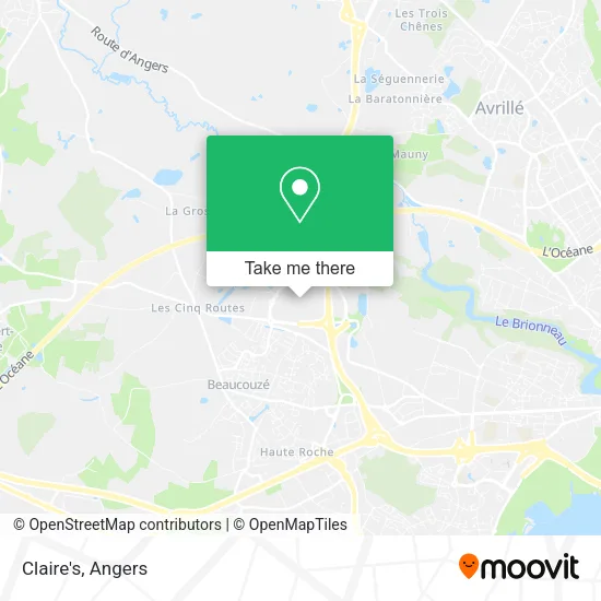 Claire's map
