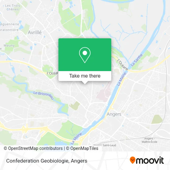 Confederation Geobiologie map