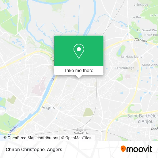 Chiron Christophe map