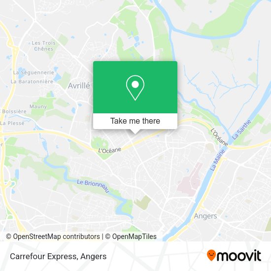 Carrefour Express map