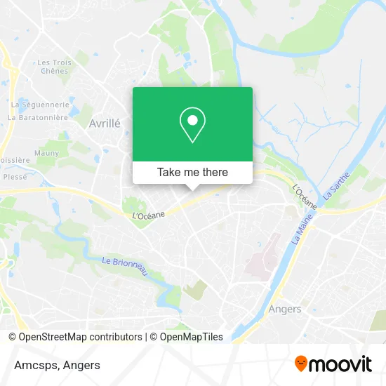 Amcsps map