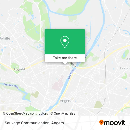 Sauvage Communication map