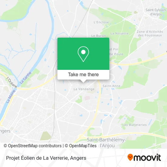Projet Éolien de La Verrerie map