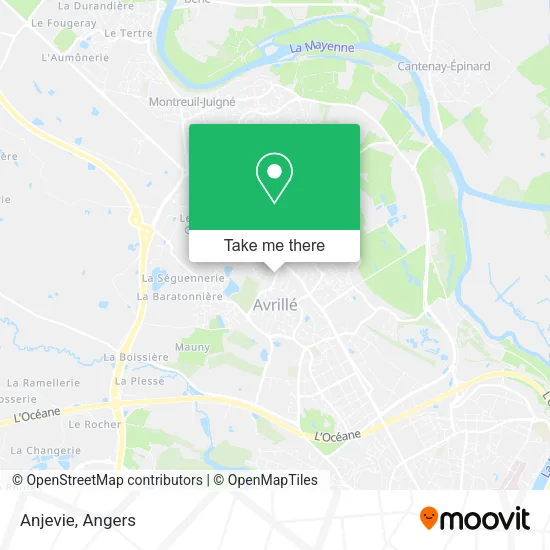 Anjevie map