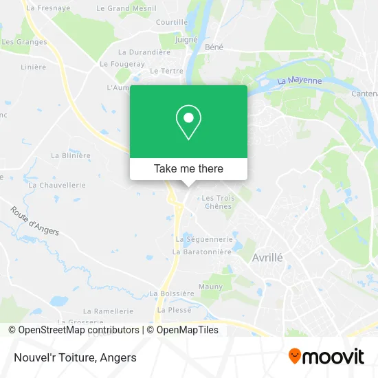 Nouvel'r Toiture map