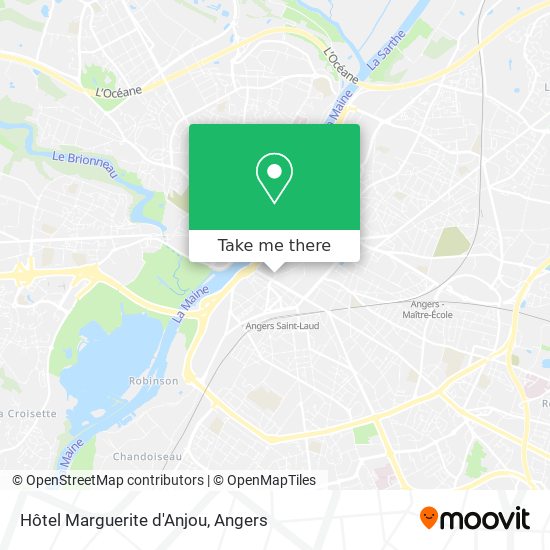 Hôtel Marguerite d'Anjou map