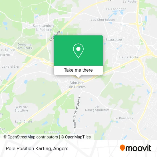 Pole Position Karting map