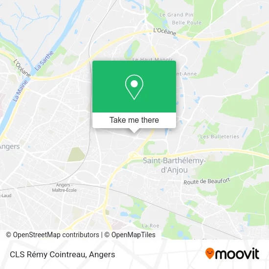 CLS Rémy Cointreau map