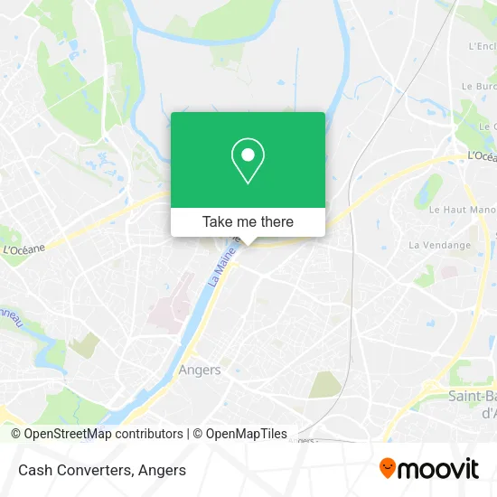 Cash Converters map