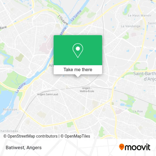 Batiwest map