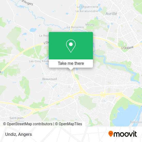 Undiz map