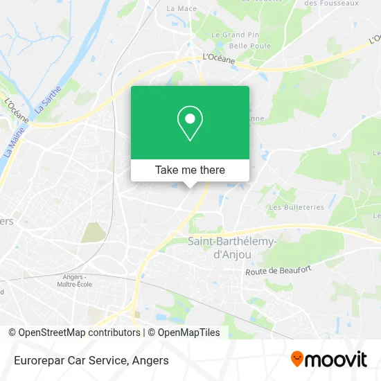 Eurorepar Car Service map