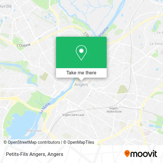 Petits-Fils Angers map
