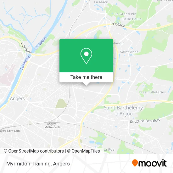 Myrmidon Training map
