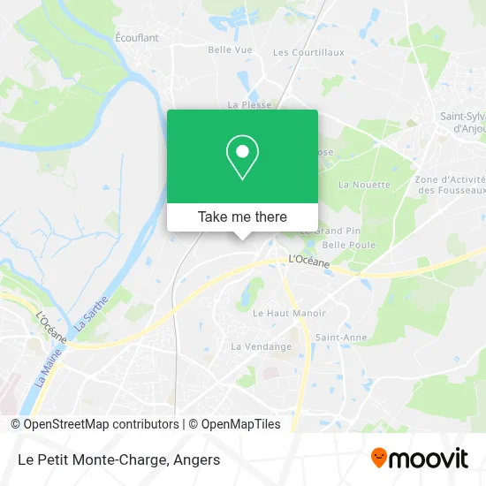 Le Petit Monte-Charge map