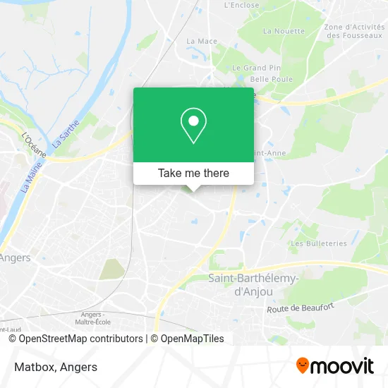 Matbox map