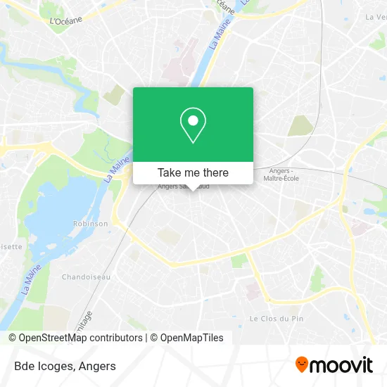 Bde Icoges map